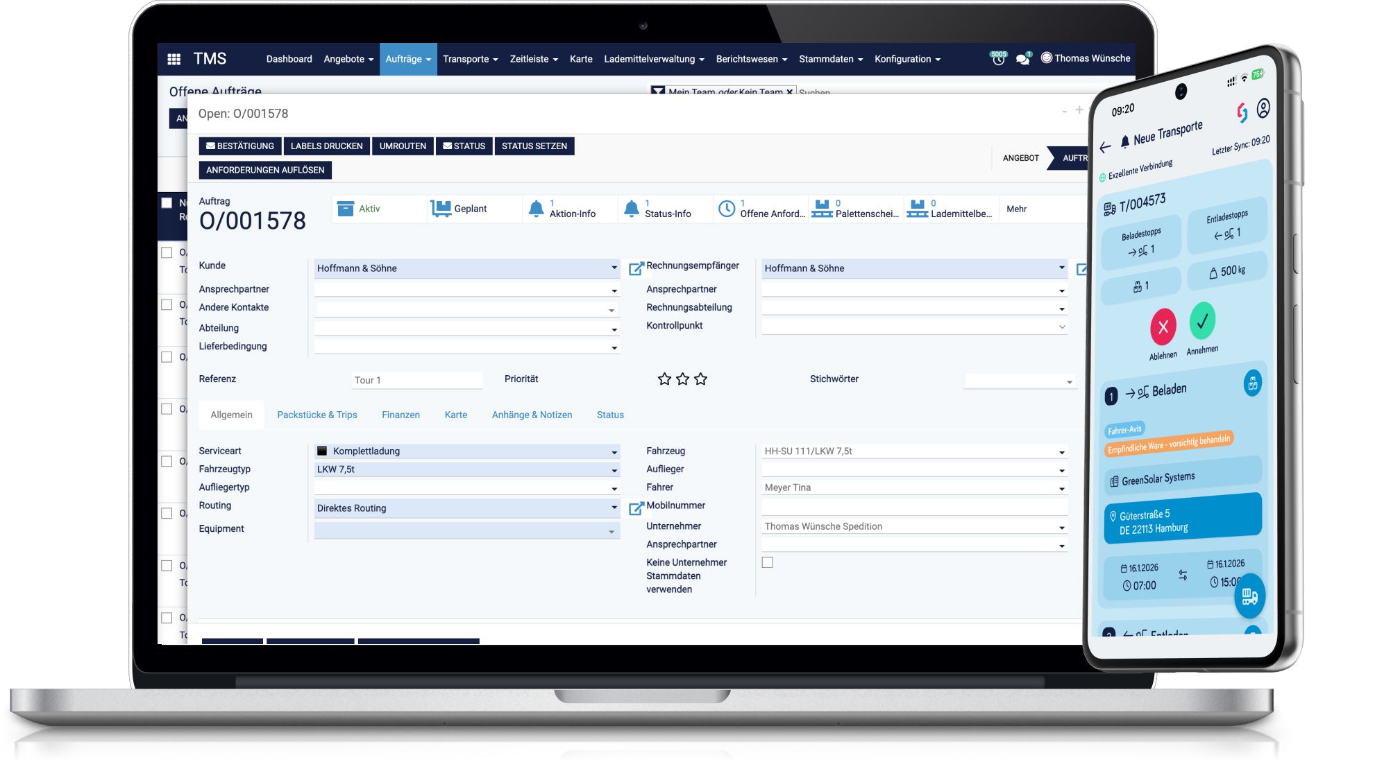SIRUM App - Einfache Zusammenarbeit mit allen Beteiligten
