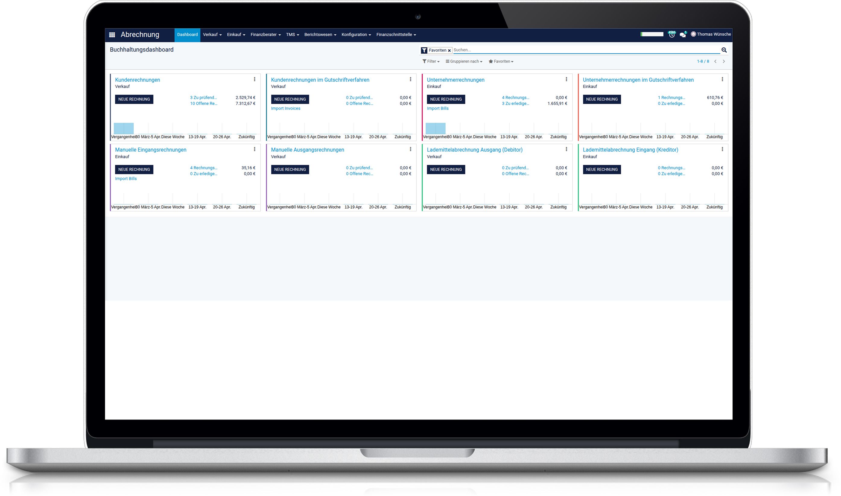 Einfache Rechnungsstellung